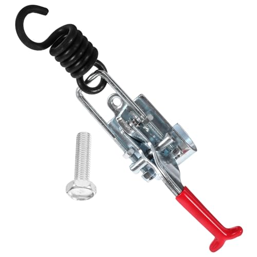 Mikikit Stainless Steel Latch Clamp Spring Latch Clip Tool Clamp for Carpentry Wide Range of Uses Strong Structure Random Style