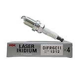 4Pcs NGK Dual Iridium Spark Plug DIFR6C11 1312 Compatible For TOYOTA CAMRY COROLLA HARRIER HIGHLANDE