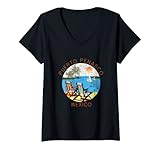 Photo Gallery donna retro puerto penasco souvenir - vintage spiaggia vacanza maglietta con collo a v Photo Gallery donna retro puerto penasco souvenir - vintage spiaggia vacanza maglietta con collo a v