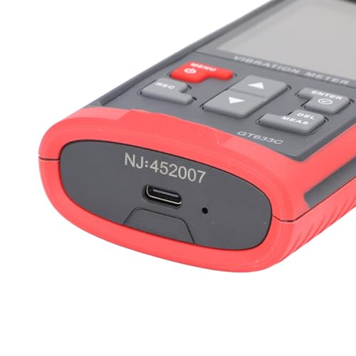 Vibratomètre numérique portable LCD avec double bouton pour la maintenance industrielle - 6
