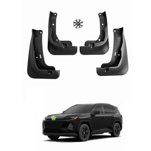 Image of 2026 RAV4 Mud Flaps Splash Guards for 2026 Toyota RAV4 (6th Gen) Accessories No Drilling Wheel Liner Fenders Mudflaps Compatible with 2026 Toyota RAV4 & 2026 RAV4 Hybrid(Not for Woodland)