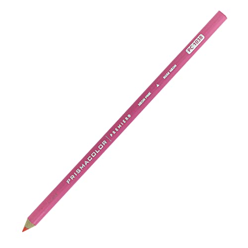 Prismacolor Premier Soft Core Colored Pencil, Single, Neon Pink (Open Stock)