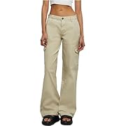 Urban Classics Damen Hose Ladies High Waist...