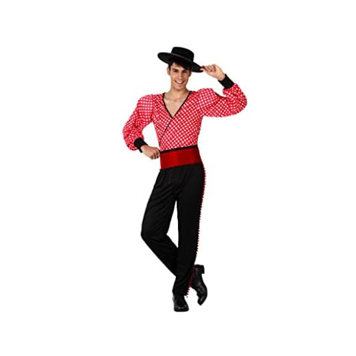 Atosa disfraz flamenco rojo hombre adulto M