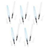 Uonlytech 10 Stück Teiliges Wasserpinsel mit Nachfüllbarer Nylonspitze Vielseitig für...