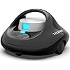 TALOSBO PLECO SE Robot Pulitore per Piscine, Ricarica 2.5H con 130 Minuti Autonomia, Doppio Motore Trazione Potente, Copertura 80 m²