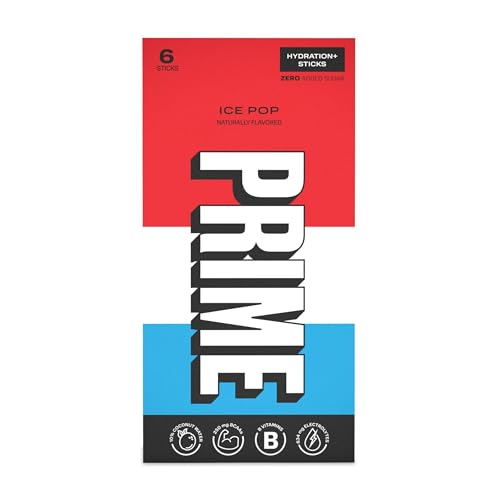 PRIME-Hydration-Sticks-ICE-POP-Hydration-Powder-Single-Serve-Sticks-Electrolyte-Powder-On-the-Go-Low-Sugar-Caffeine-Free-Vegan-6-Pack
