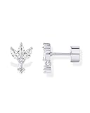 PAVOI - arete colgantes sentimentales chapados en oro de 14 quilates para mujer | Par de aretes de hélice y cartílago con...