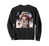 Photo Gallery chihuahua cucciolo di cane che gioca nella neve natale felpa Photo Gallery chihuahua cucciolo di cane che gioca nella neve natale felpa