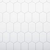 Truu Design Self-Adhesive Peel and Stick Accent Wall Tiles Set for Kitchen Backsplash, Bathroom, and Living Room