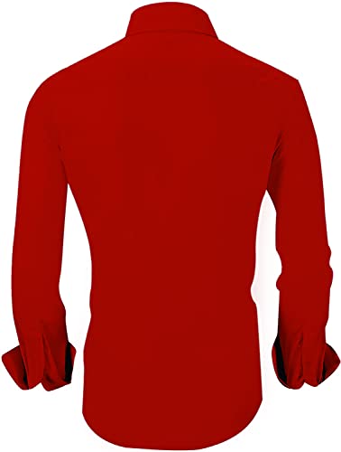 Image of Zombom Men's Cotton Polyester Blend Regular Fit Casual Shirt