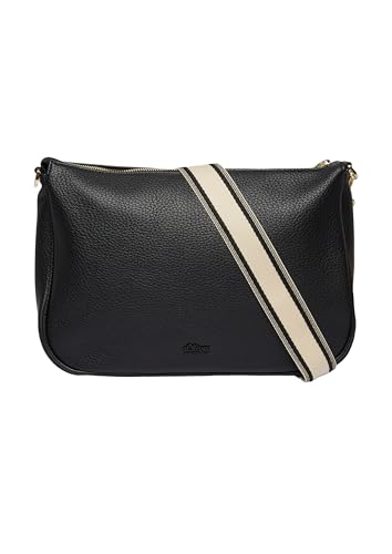 s.Oliver Umhängetasche Schultertasche Crossbody Bag Grey Black schwarz