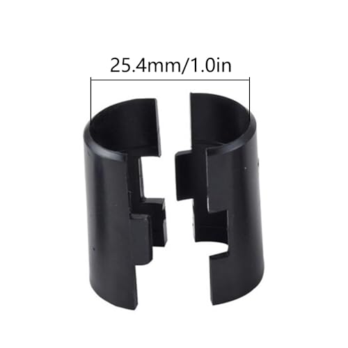 1 Zoll Drahtregal-Clips für Draht Regal System, Drahtregalklemmen aus Kunststoff, Regalverriegelungsclips [8 Paar]