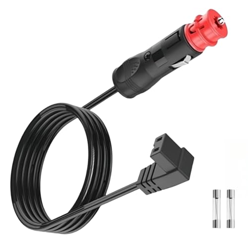 Image of 12V/24V Car Refrigerator Power Cord - 10FT Fridge Freezer Cable for Alpicool, COSTWAY, ARB, ICECO, Setpower, Aspenora, JoyTutus