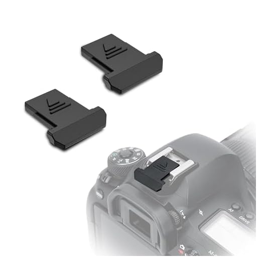 JJC 2 PCS Camera Hot Shoe Cover Cap Protector for Canon EOS R5 R6 RP R 7D Mark II 6D Mark II 5D Mark IV III 1D Mark IV M50 M5 Mark II Rebel T8i T7i T7 T6i T6 T5 SL3 SL2 Camera & More-Black
