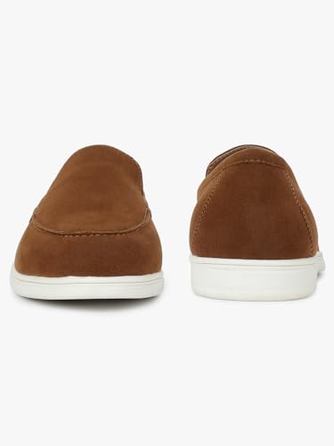 Image of Cantabil Casual Loafers Shoes for Men l Lightweight & Comfortable with Cushioned Insole PU Upper TPR Sole Lace-Up on Closure (P MFTW00139)