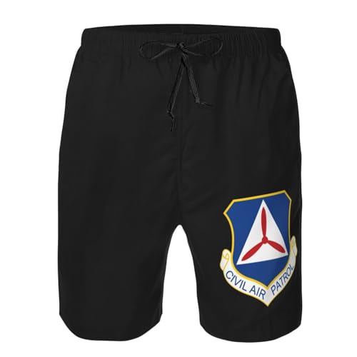 Civil Air Patrol Men's Swim Trunks Quick Dry Beach Shorts with Pockets Mesh Lining2