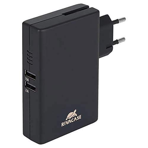 Preisvergleich Produktbild Power Bank USB 5000mAh / w / Wall Charger VA4736 RIVACASE