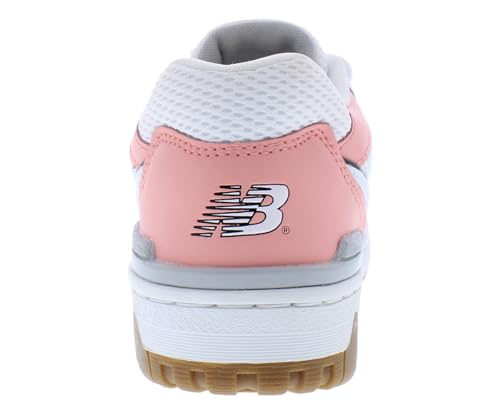 New Balance 550 - Girls' Grade School (White/Pink)3