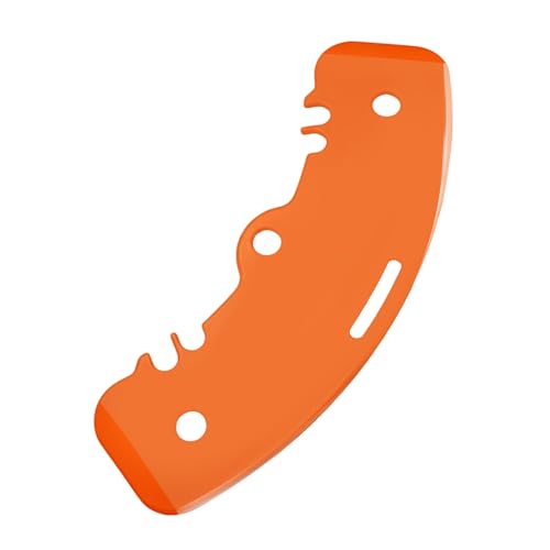 GREENSAPPIRE Transferbrett für Rollstuhlfahrer Rutschfestes Gleitbrett aus Hochfestem Kunststoff Patienten-Transferhilfe zum sicheren Umsetzen zwischen Rollstuhl Bett Toilette und Auto (orange)