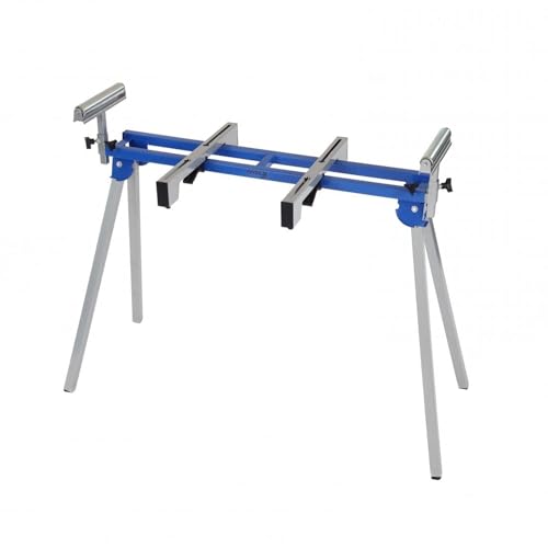 Oypla Universal Mitre Saw Stand with Extending Support Arms & Rollers