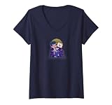 Big Mouth Jay Bilzerian Love Arrows Neon Portrait V-Neck T-Shirt