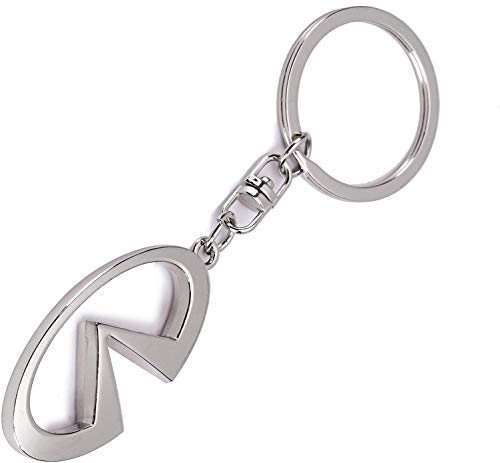 Infiniti 3D Logo Chrome Keychain