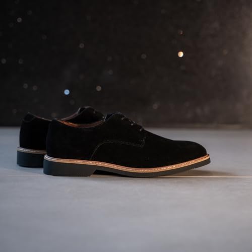 Image of Gunnar and Troy Sentinel Mens Oxford Dress Shoes, Multi-Colors & Sizes | Men's Wingtip Oxford Dress Shoes, Soft Leather Classic Lace-Up Modern Shoes