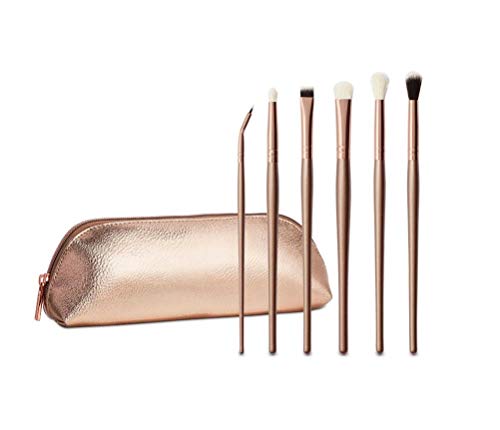 Morphe Eye Slay Brush Set With Case 6 Piece Collection Gold