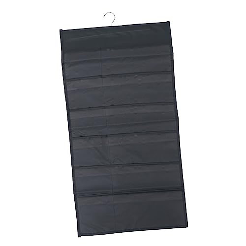 GLEAVI Multi Functional Cloth Bag Organizer Dual Sided Hanging Storage for Socks Underwear and More Sturdy Ventilated Design with Multiple Pockets for Closet Organization