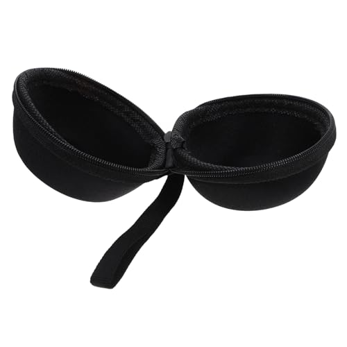 TOBBOMEY Portable Eva Gyro Ball Storage Bag Lightweight Zippered Case for Wrist Strengthener Balls Organizer for Outdoor Use Minimalist Design Protection