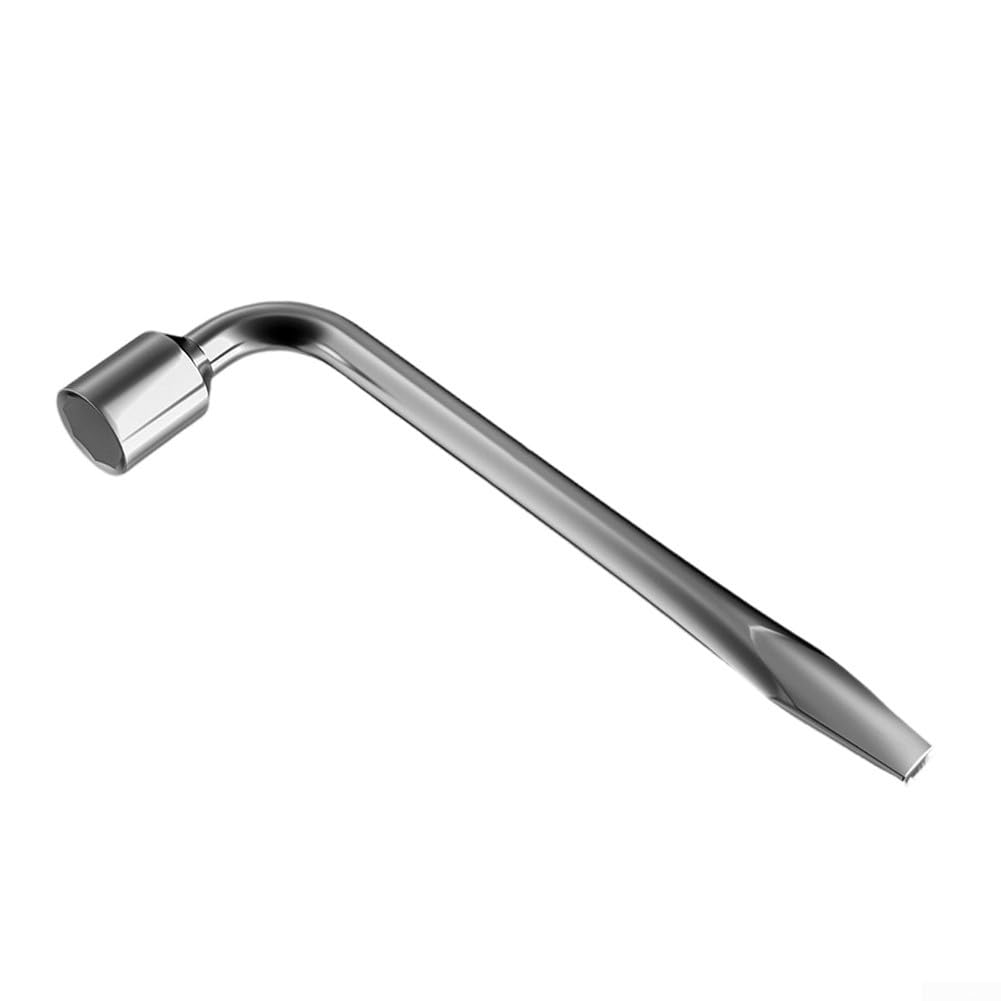 Radmutternschlüssel, ausziehbarer Reifenwechsler mit hohem Drehmoment, Griff für 22 mm, 23 mm, 24 mm Schrauben, Stahlschlüssel, 28 cm, 3 Stück