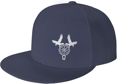 Norse Ravens Vegvisir Adjustable Outdoor Baseball Hat Flat Hat