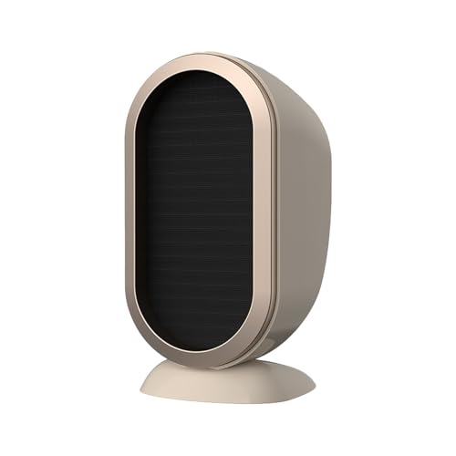 Radiador eléctrico | Calentador de 1200 W | Calefacción de camping con protección contra el sobrecalentamiento | para tienda interior, dormitorio, oficina, coche, mesa de oficina, cuarto de baño