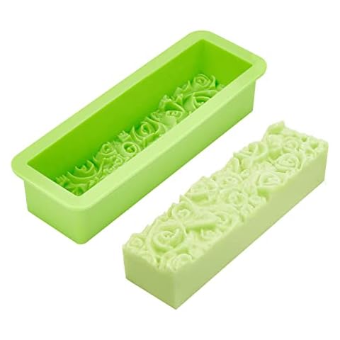 PH PandaHall Rose Silicone Soap Mold Cover