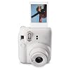 Fujifilm Instax Mini 12 Instant Camera with 40 Shot Film Pack - Clay White