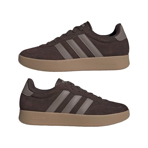 adidas Herren Barreda Shoes, Dark Brown/Trace Brown/GUM4, 41 1/3 EU – Ansicht 6