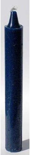 Blue 6" Taper Candle