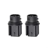 Besttoolifes 2PCS Car Parking Side Light Bulb Holder Compatible With For Freightliner For Cascadia For Columbia Truck Automotive Lighting Assemblies Replacement Components