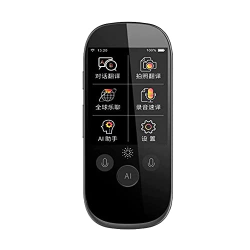 Dispositif de traducteur de langue tactile 75 langues pour traduction instantanée vocale et photo