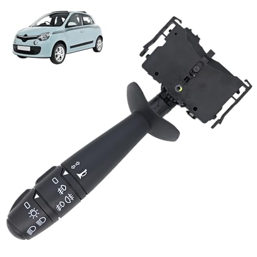 Commodo Clignotant voiture interrupteur phare tige de direction compatible avec Renault Twingo 2 2007-2024 7701063404 251588