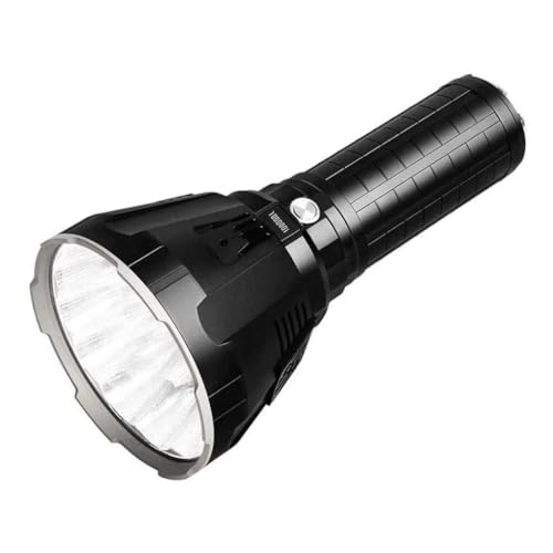 Led Super Bright Bright Light Outdoor Flashlight, 100000LM, Rechargeable, Water-Resistant, Modes for Camping and Hiking,Rechargeable Power Flashlights