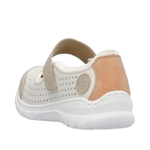 Image of Rieker L32B5 Nikita Slip-On Women's Shoes - Lightweight Mary Janes with Adjustable Strap and Premium Cushioning Footbed - Comfort and Support for All-Day Wear