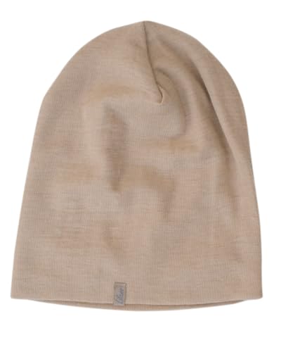 Bonnet en laine unisexe Lilano doux avec soie pour le sport et l'hiver