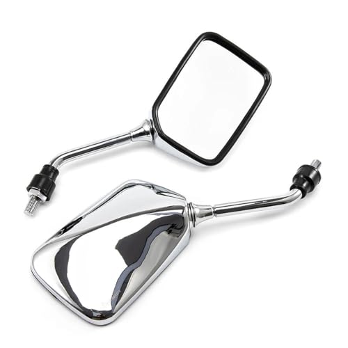 Espejo retrovisor de 10mm metálico antivibración para motos Hornet y CB