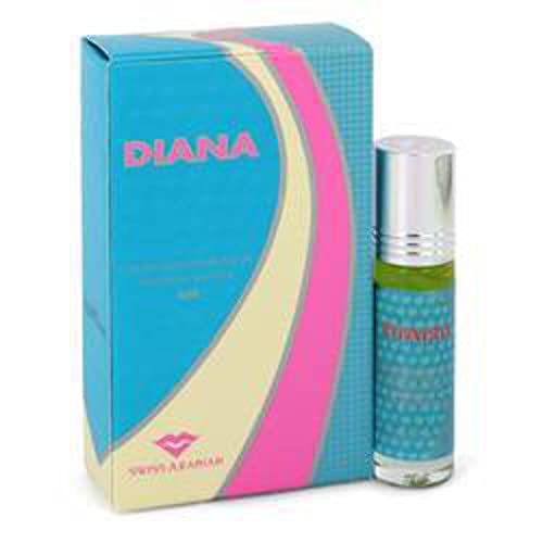 DIANA, Roll On Perfume Oil 6 mL (.2 oz) | Oriental Fragrance for Men and Women | Floral, Woody, Spicy | Alcohol Free Attar, Vegan Parfum | by Oudh and Bakhoor Artisan Swiss Arabian of Dubai, UAE.