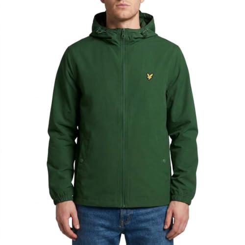 Lyle & Scott Herren Windjacke | Mit Mesh-Futter, Clover Green, L
