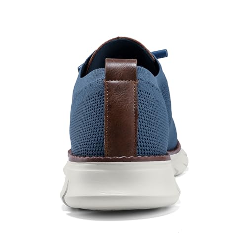 Image of Wearbreeze Men's Business Casual Oxford Sneakers - Lightweight Lace-Up Dress Shoes for Work, Travel & Daily Commute