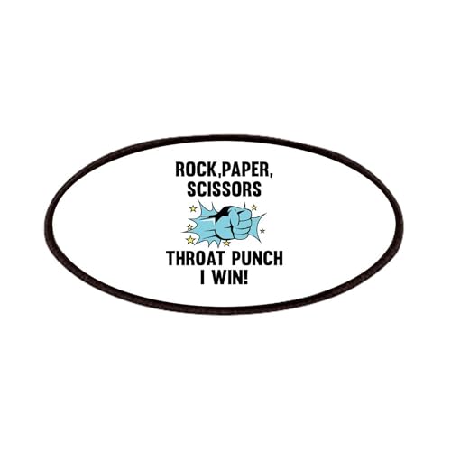 CafePress Throat Punch I Win Patches 4