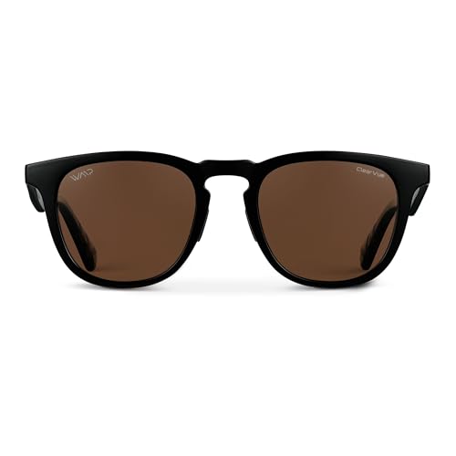 WMP Eyewear – Men’s Polarized Sport & Golf Sunglasses: Round Frame, Anti-Reflective Lenses, Non-Slip Nose Pads, Lightweight2